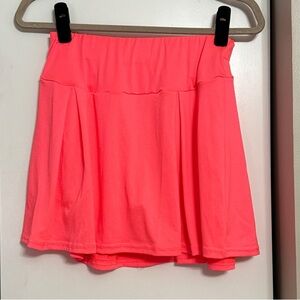 Neon Pink Skirt